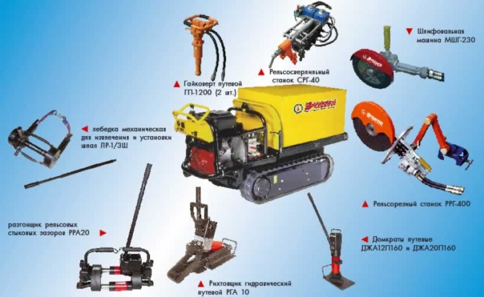 самоходный аварийный путеремонтный модуль